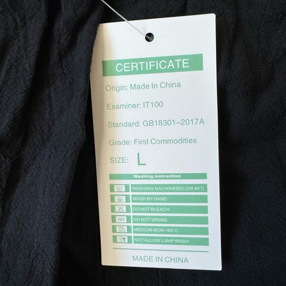 New Collection Black Linen Pants - Picture 2 of 5